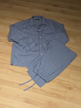 Men's Light Blue Stripe Pyjamas - Holt Renfrew